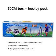 Kinder Indoor- und Outdoor-Sportset mit Fußball, Hockey und Zubehör