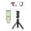 Mini Tripod Handheld Selfie Stick Extendable Desktop-Black 7