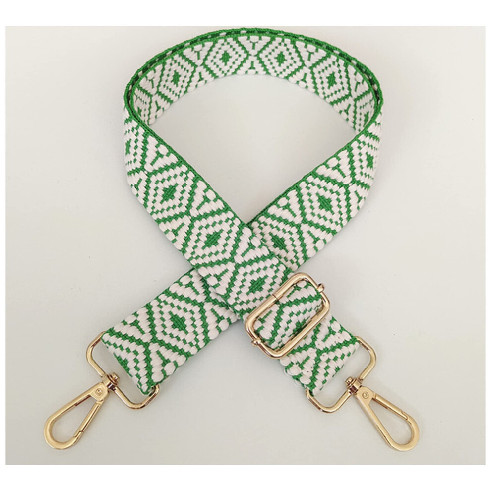 Camera Strap Women's Handbag Wide 3.8 Cm Belt Shoulder Crossbody Bag Strap Replacement Adjustable (Green) Green 9382693792020