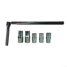 Long Handle Socket Wrench, AntiSlip Design For Safety, Black, Home Bathroom And Kitchen Repairs