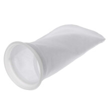 Filter socks for aquariums, 10.2 cm, 200 microns, 10.2 x 25.4 cm long