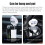Portable Car Ashtray with LED Light, Lids, 6cm Bottom 6