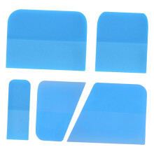 Pack of 5 Plastic Variants Automotive Cleaning Tools, Easy to Use for Efficient Application and Maintenance of Car Films and Upkeep. Ref: 7026