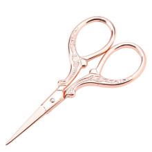 Vintage Craft Shears For Embroidery Small Embroidery Scissors DIY CrossStitch Rose Color Tailor Tool