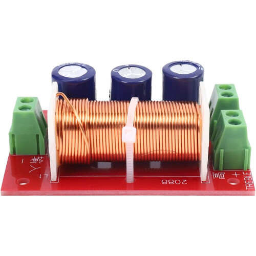400W Speaker Crossover 2Way Frequency Divider  Low 416 Ohm for Speakers 2