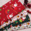 Weihnachts-Baumwoll-Patchwork-Stoff 20x25 cm 40g 3
