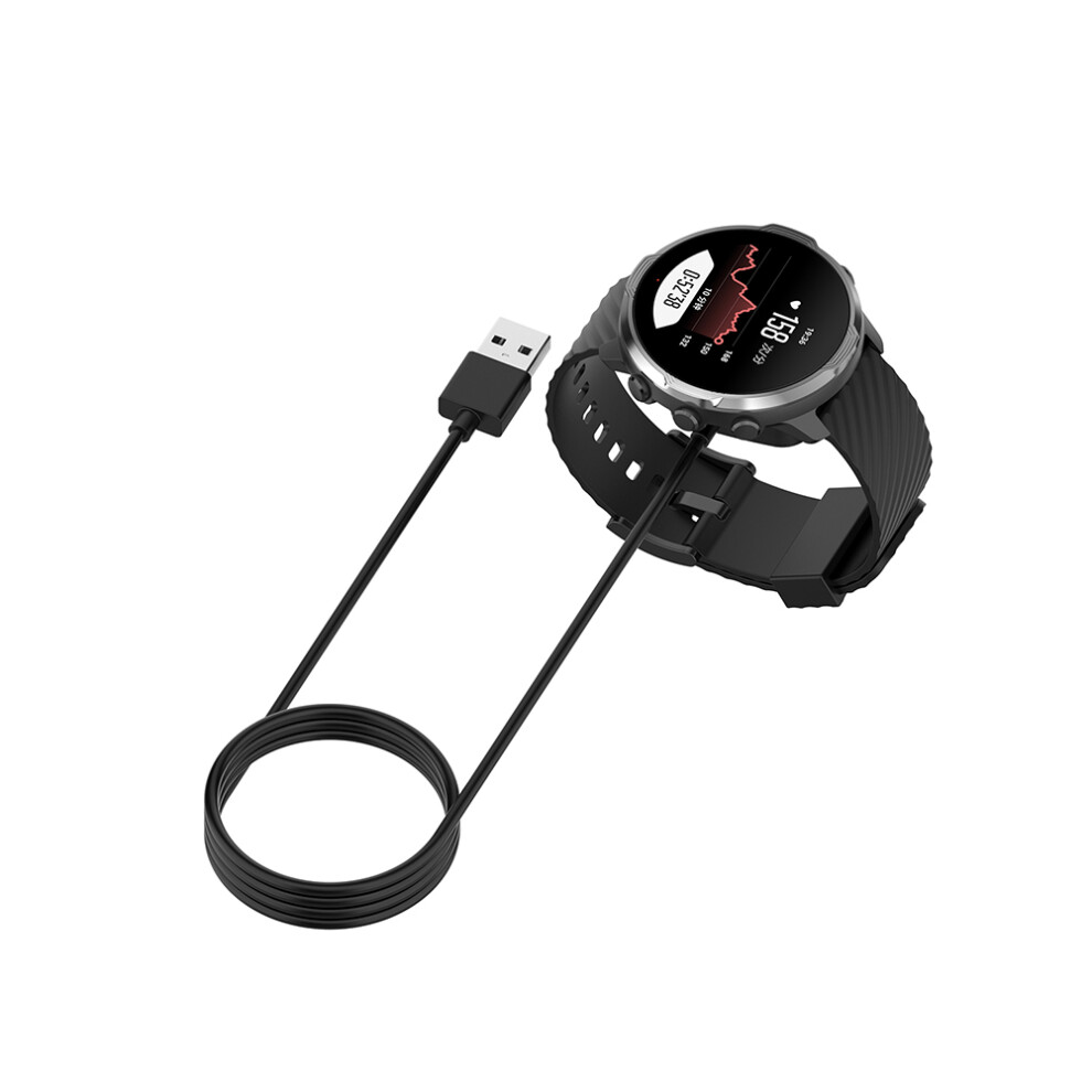 1M 5V 0.5A Charging Cable For Suunto7 Smartwatch, Black 8771373987817