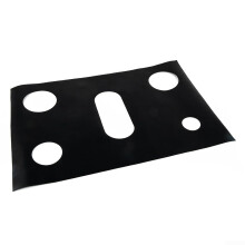 , adjustable 5hole antioil pad for kitchen (black)
