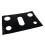 , adjustable 5hole antioil pad for  kitchen (black) 1