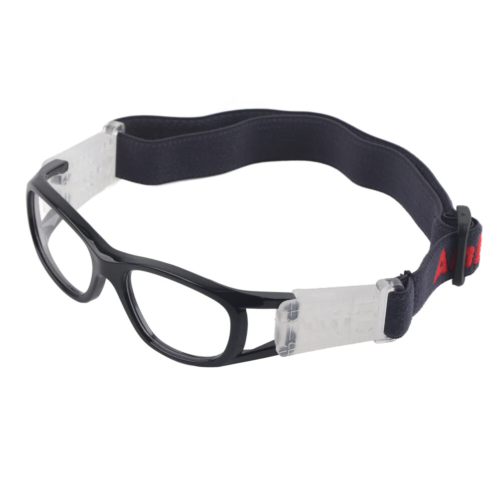 Safety Basketball Glasses, Protective Eyewear With Adjustable Strap, Sports Dribble, Training Equipment, Black. 9347817127553