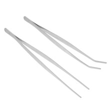 2 x Kitchen Tweezers CoralCare Original for Crafts Eyelash Extension Pointed Tip