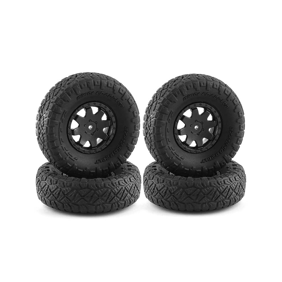 Pack Of 4 Rubber Tyre Wheel Tyres For Kyosho Miniz 4X4 Mini Z 4X4 Rc Crawler Car Spare Parts Accessories 9347817127942