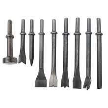 Pneumatic chisel hammer grinder set, 9piece