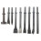 Pneumatic chisel hammer grinder set, 9piece 1
