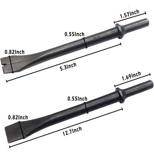 Pneumatic chisel hammer grinder set, 9piece 1