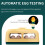 8 Eggs Incubator Manual Turning Poultry Hatcher With Digital LED Display Temperature Control Visual Window 4