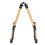 Adjustable Metal Foldable Guitar Stand for String Instruments Gold 12