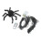 LED Spider Web Lights with Remote, Waterproof, Warm White 50mAh 13