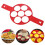 7 Holes Silicone Pancake Mold Egg Ring Nonstick Kitchen Baking Tool 2