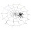 LED Spider Web Lights with Remote, Waterproof, Warm White 50mAh 12