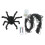 LED Spider Web Lights with Remote, Waterproof, Warm White 50mAh 2