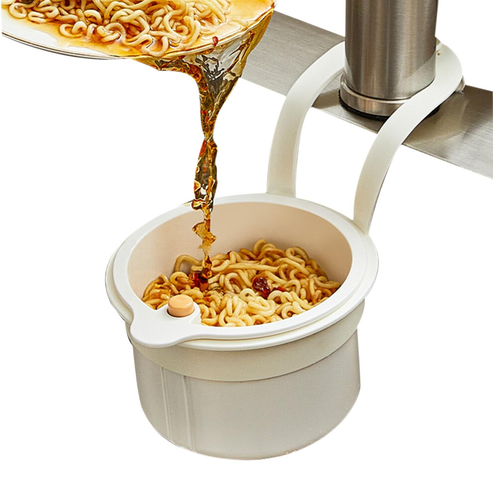 Kitchen Sink Strainer Basket, Hangable Food Catcher Filter, 5.12 X 5.59 X 7.95 Inches, Waste Disposal Tool 9347817128468