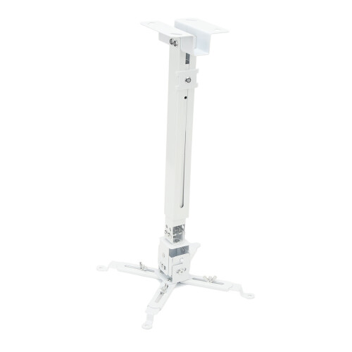 Flush Ceiling Installation Telescoping Arm Ceiling Installation Retractable Claw Plate Swivel Tilt Mounting Universal Projector Mount 2