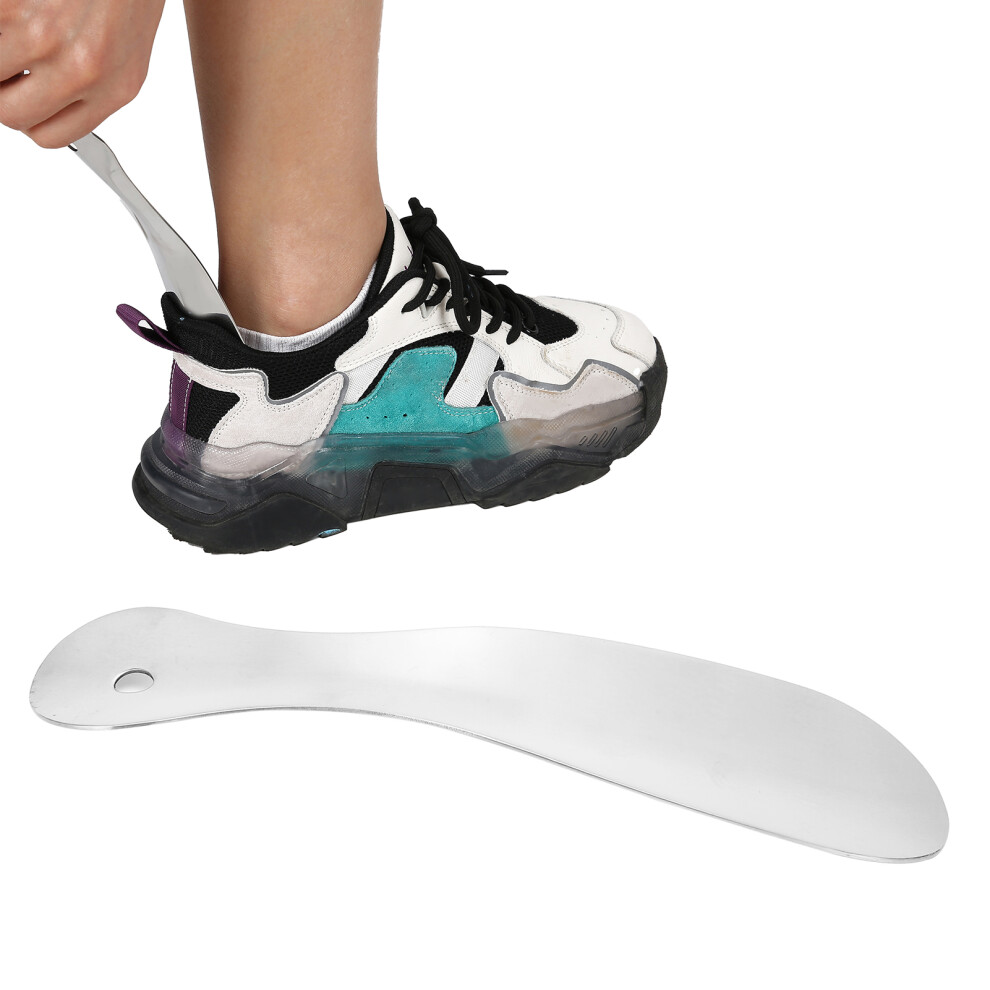 Travel Shoe Helper Stick Stainless Steel Shoe Horn Shoe Spoon Tongue Tool