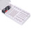 Durable Plastic Battery Holder with Siding Mount & Tester 7
