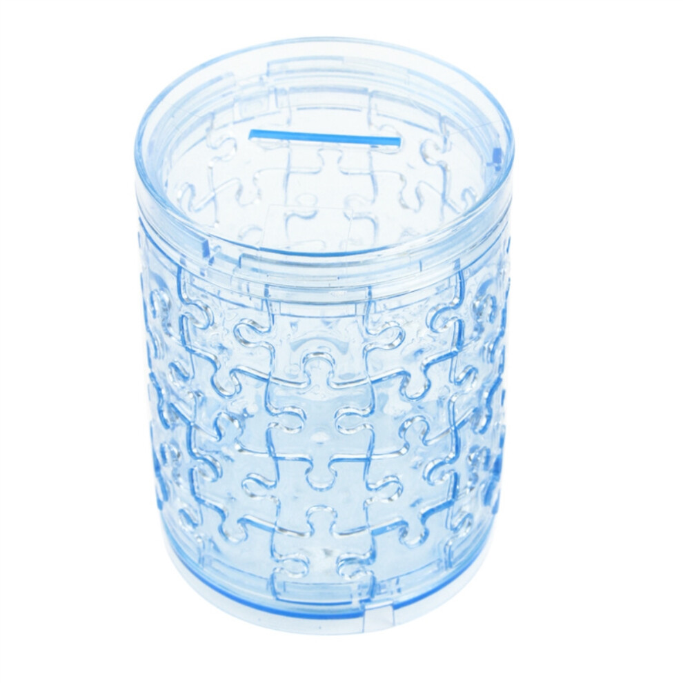 Build Your Own 3D Puzzle Piggy Bank Transparent Money Box 10 Cm Diameter 7631373939241