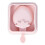 Kitchen Silicone Ice Cream Molds Reusable Stackable Strawberry with Lid 8