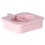 Kitchen Silicone Ice Cream Molds Reusable Stackable Strawberry with Lid 5