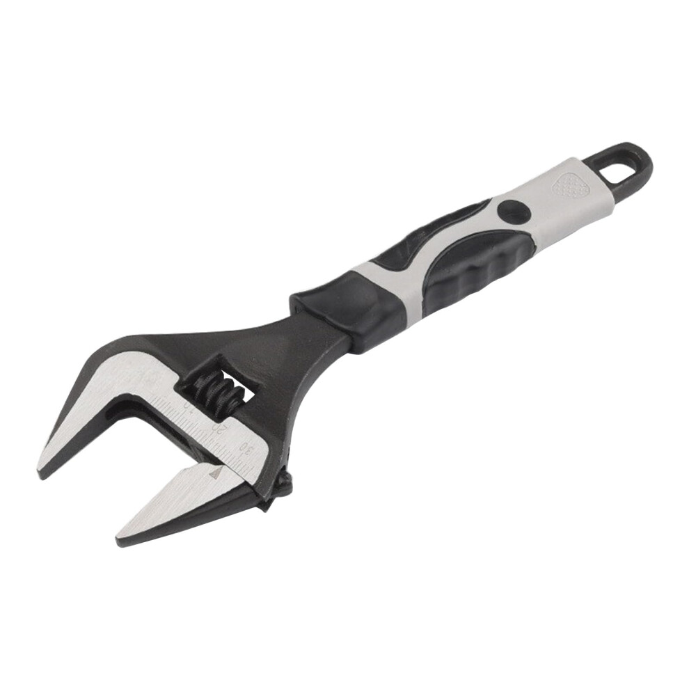 Plumbing Wrench Adjustable 8Inch Wide Opening Steel Construction For Home Repairs 9189345379857