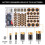 Durable Plastic Battery Holder with Siding Mount & Tester 4