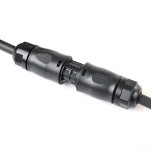 Solar Connector 3Pole IP68 Waterproof Male End Cap, 25A 250V AC, Compatible With Betteri BC01 and Huayu Systems, 40C, 1pc