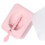 Kitchen Silicone Ice Cream Molds Reusable Stackable Strawberry with Lid 9