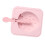 Kitchen Silicone Ice Cream Molds Reusable Stackable Strawberry with Lid 4