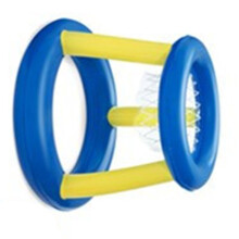Inflatable Pool Volleyball Set with Net - Portable PVC Game Kit 52418