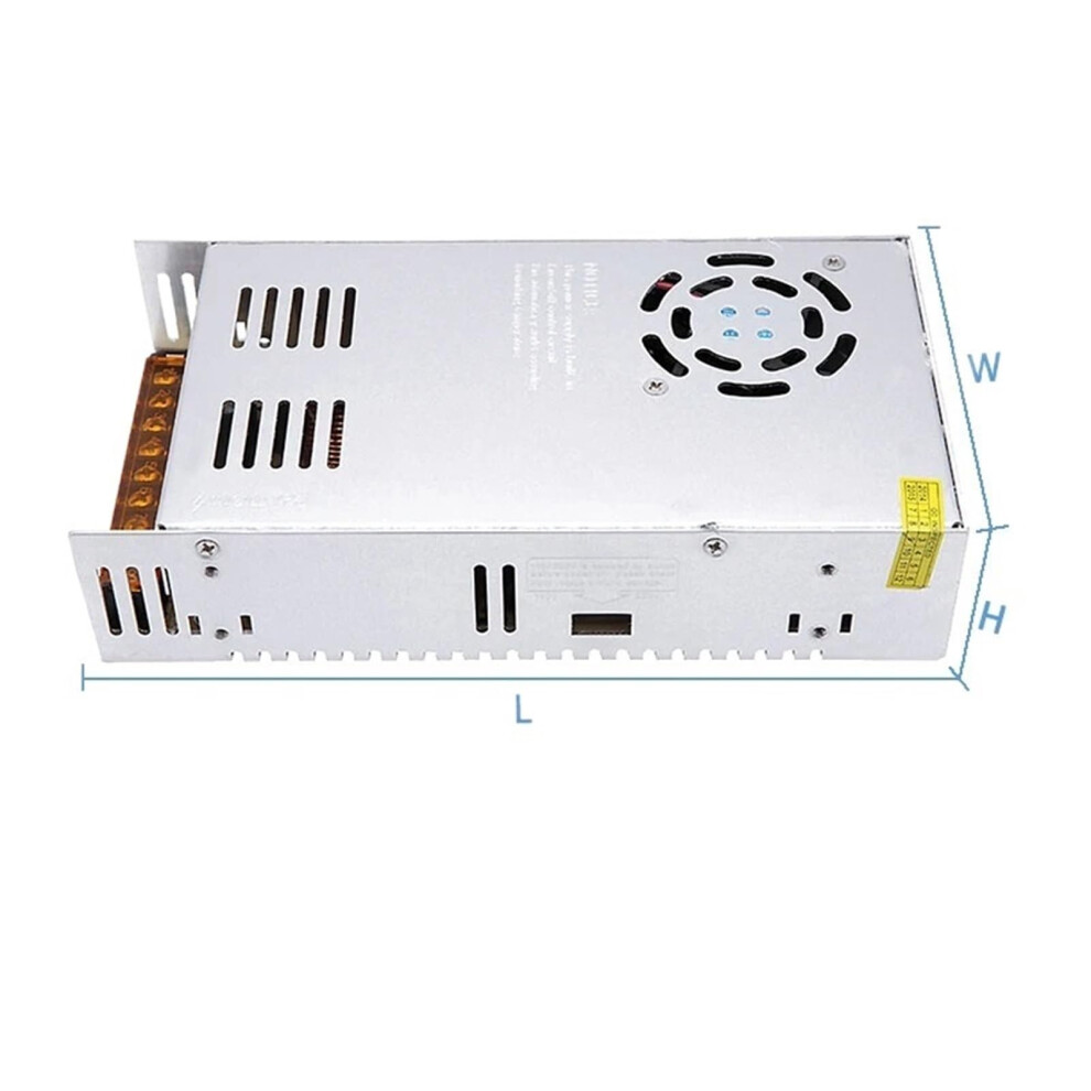 Ac To Dc Power Supply 12V 33A 400W Reliable Smps Enclosed, 110/220V Input, Led Lighting Driver 9426802652260
