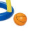 Inflatable Pool Volleyball Set with Net, Safe Durable PVC, Portable 4