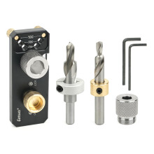 Aluminum Track Drilling Guide with Slider Counter Sink Machine Drill Punch for 20 30 40 Aluminum