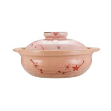 Round Casserole Dish With Lid Ceramic Casserole Pot HeatResistant Pot 2L Braised Dishes