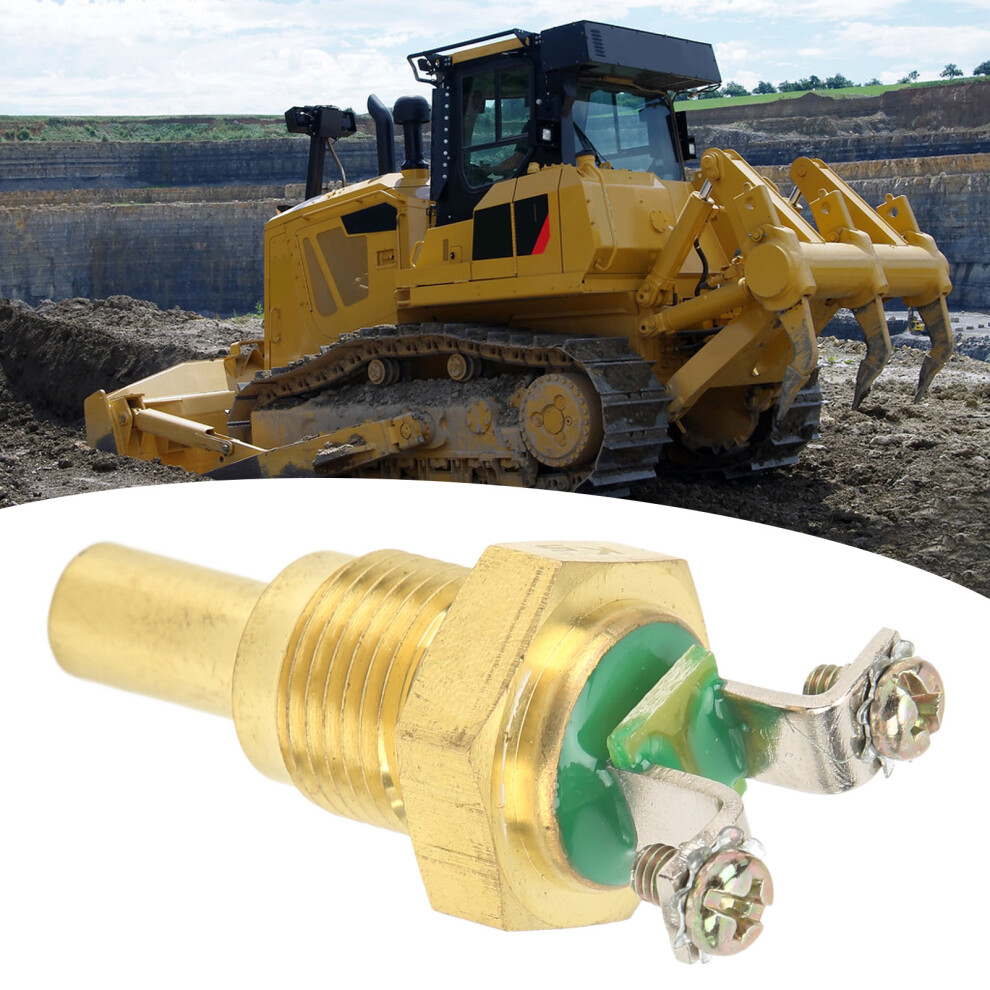Coolant Temperature Sensor 394-4837 18Mm Brass For Excavator E312d2 4601373942186