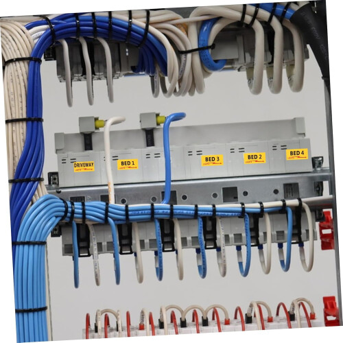 Electrical Panel Stickers 10 Sheets Writable Breaker Box Labels Circuit Breaker Numbers Plain To Write 2