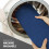 KEPLIN Memory Foam Bath Mat, Highly Absorbent, Non-Slip, 50x80cm, Navy Blue 6