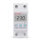 AC230V Single Phase LCD Digital Adjustable Voltage Protector Auto Reconnect Surge Protection Voltage Relay (40A/63A/80A) 1