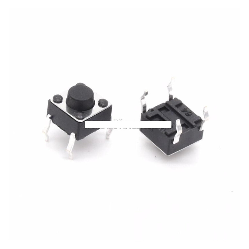 Tactile Switch Push Button 6X6x5mm 4 Pin Dip Momentary Bulk Pack 1000 Pcs 9382693963222