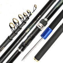 Fishing Pole Carbon Fiber Telescopic Fishing Rod 1.83.6m Lightweight Sea Rod 2.1m Pole