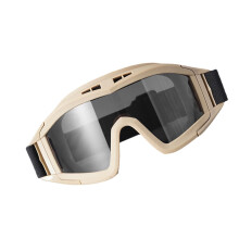 Motorcycle goggles – Dust protection, scratchresistant lenses for men, 1 piece