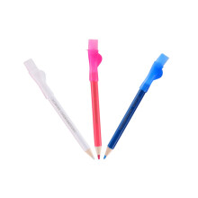 6 Pieces Fabric Markers Ergonomic Sewing Tools for Seamstresses WaterSoluble Chalk Pencils with Brush for Marking and Cleaning Fabrics